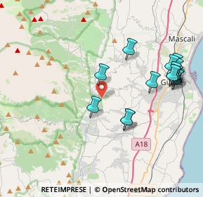 Mappa Via del Bosco, 95010 Milo CT, Italia (4.872)