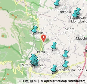 Mappa Via del Bosco, 95010 Milo CT, Italia (2.95)