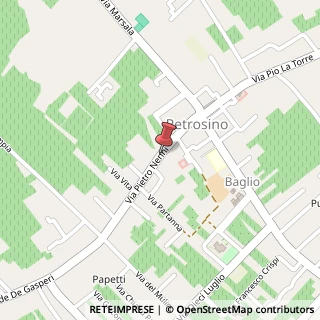 Mappa Via Pietro Nenni, 52, 91020 Petrosino, Trapani (Sicilia)