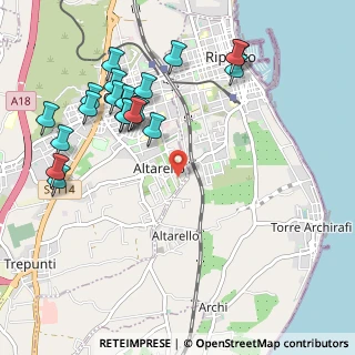 Mappa Via Trieste, 95018 Riposto CT, Italia (1.3325)