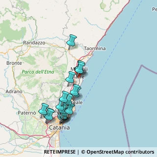 Mappa Via Trieste, 95018 Riposto CT, Italia (17.102)