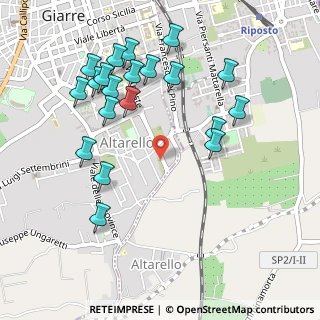 Mappa Via Trieste, 95018 Riposto CT, Italia (0.6125)