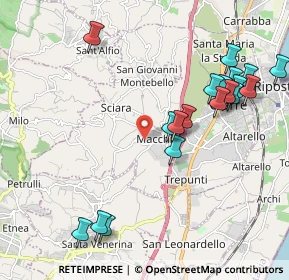 Mappa Via Palermo, 95014 Giarre CT, Italia (2.575)