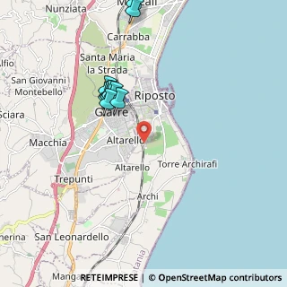 Mappa Via L. Sciascia, 95018 Riposto CT, Italia (2.13)