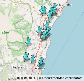 Mappa Via Aldo Moro, 95014 Giarre CT, Italia (8.0075)