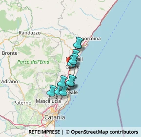Mappa Via Aldo Moro, 95014 Giarre CT, Italia (9.84583)