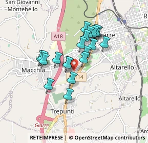 Mappa Via Aldo Moro, 95014 Giarre CT, Italia (0.778)
