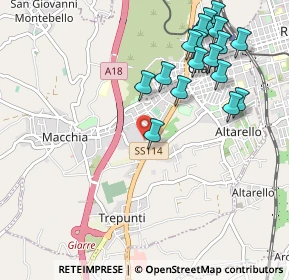 Mappa Via Aldo Moro, 95014 Giarre CT, Italia (1.28235)