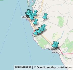 Mappa PF9Q+VP, 91020 Petrosino TP, Italia (7.15)