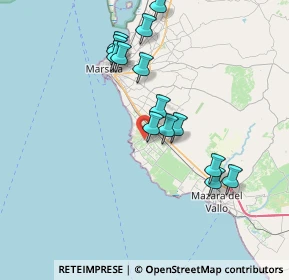 Mappa PF9Q+VP, 91020 Petrosino TP, Italia (7.87643)