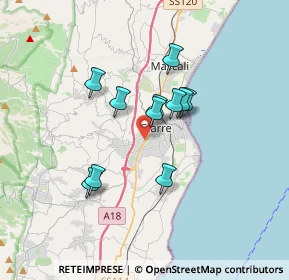 Mappa 95014 Giarre CT, Italia (2.92818)