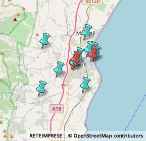 Mappa 95014 Giarre CT, Italia (2.48667)