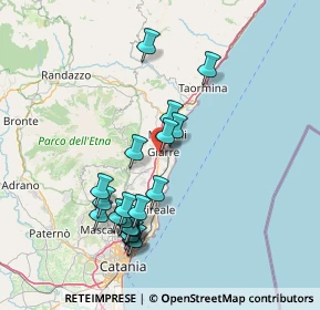 Mappa 95014 Giarre CT, Italia (16.6595)