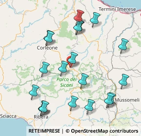 Mappa Discesa dei Carmelitani, 90038 Prizzi PA, Italia (20.3025)