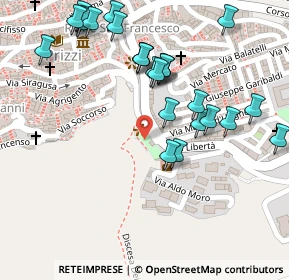 Mappa Discesa dei Carmelitani, 90038 Prizzi PA, Italia (0.14444)