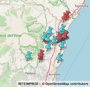 Mappa Via Salice, 95010 Milo CT, Italia (6.1505)