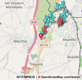 Mappa Via Enrico Berlinguer, 95014 Giarre CT, Italia (1.09125)