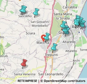 Mappa Via Pacinotti, 95014 Giarre CT, Italia (2.83357)