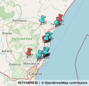 Mappa Via Principe di Piemonte, 95014 Giarre CT, Italia (10.79471)