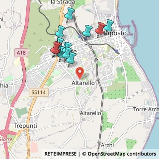 Mappa Via Antonio Gramsci, 95014 Giarre CT, Italia (1.06846)