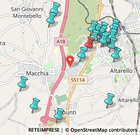Mappa Via Orlando Luigi, 95014 Giarre CT, Italia (1.341)