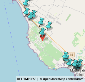 Mappa 91020 Petrosino TP, Italia (6.5715)