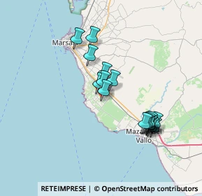 Mappa 91020 Petrosino TP, Italia (7.20412)