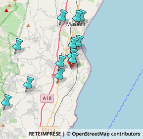 Mappa Strada XVII Altarello S.Leonardello, 95014 Giarre CT, Italia (4.43923)