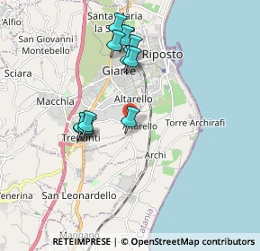 Mappa Strada XVII Altarello S.Leonardello, 95014 Giarre CT, Italia (1.87636)