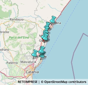 Mappa Strada XVII Altarello S.Leonardello, 95014 Giarre CT, Italia (8.54636)