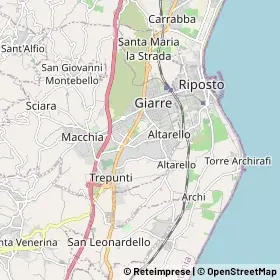 Mappa Giarre