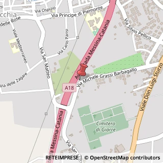 Mappa Strada 80, 9, 95014 Giarre, Catania (Sicilia)