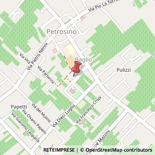 Mappa Via 10 Luglio,  6, 91020 Petrosino, Trapani (Sicilia)
