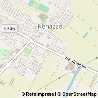 Kaart Cento