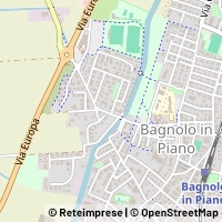 지도 Bagnolo in Piano