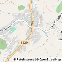 Map Vezza d'Alba