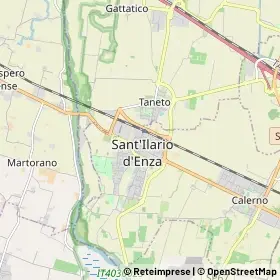 Mappa Sant'Ilario d'Enza