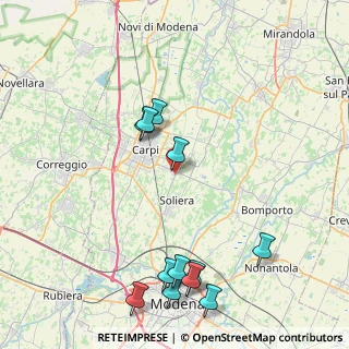 Mappa Via Europa, 41010 Limidi MO, Italia (9.78833)