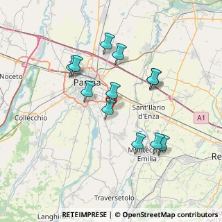 Mappa Stradello fortunato de pero, 43123 Parma PR, Italia (6.75667)