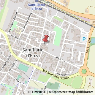 Mappa Via Roma, 91, 42049 Sant'Ilario d'Enza, Reggio nell'Emilia (Emilia Romagna)