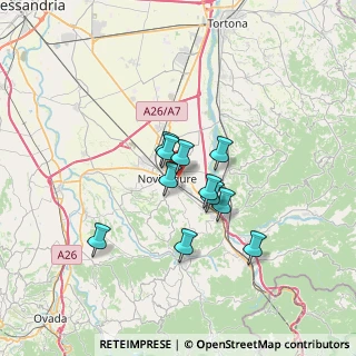 Mappa Via Salvo D'Acquisto, 15067 Novi Ligure AL, Italia (5.02364)