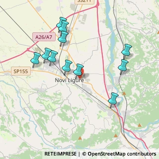 Mappa Via Salvo D'Acquisto, 15067 Novi Ligure AL, Italia (4.02909)