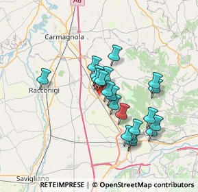 Mappa Via Narzole, 12048 Sommariva del Bosco CN, Italia (6.0045)