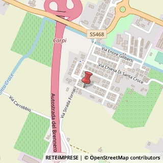 Mappa Via Salvo D'Acquisto, 3, 41012 Carpi, Modena (Emilia Romagna)