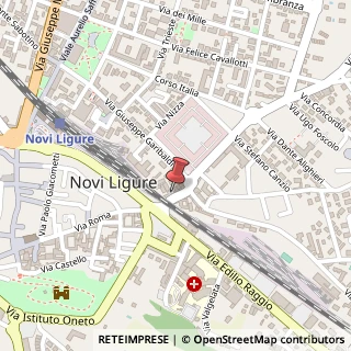 Mappa Via Giuseppe Verdi, 5, 15067 Novi Ligure, Alessandria (Piemonte)