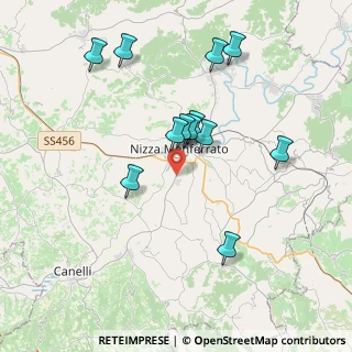Mappa Strada Canelli, 14049 Nizza Monferrato AT, Italia (3.645)
