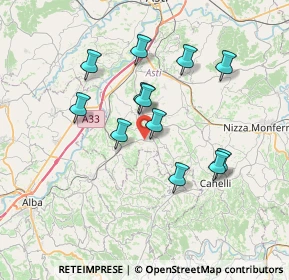 Mappa SP 23, 14055 Boglietto AT, Italia (6.4075)