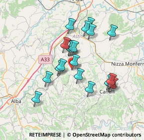 Mappa SP 23, 14055 Boglietto AT, Italia (6.36)