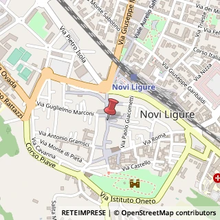 Mappa Via Niccol? Girardengo, 75, 15067 Novi Ligure, Alessandria (Piemonte)