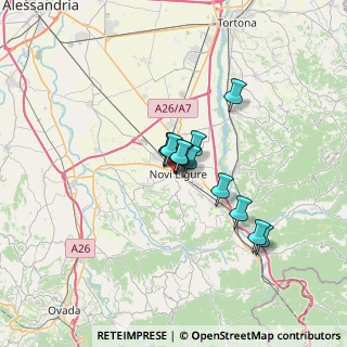 Mappa Via Guglielmo Marconi, 15067 Novi Ligure AL, Italia (3.98538)